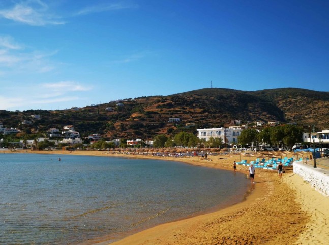 beach batsi andros