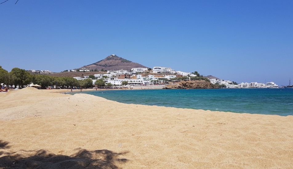 beach paros greece