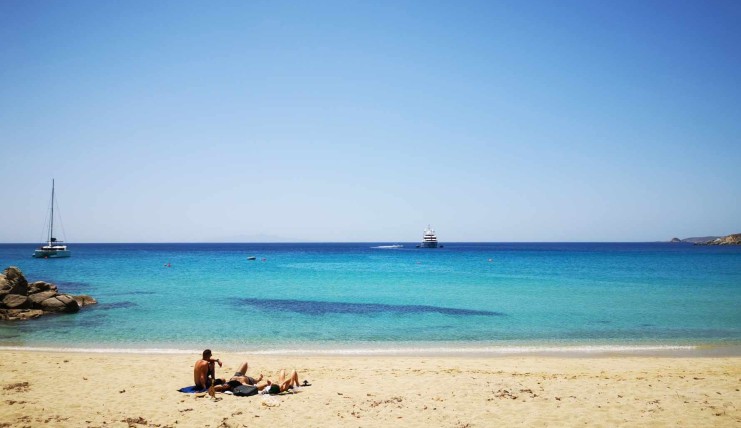 couple on beach