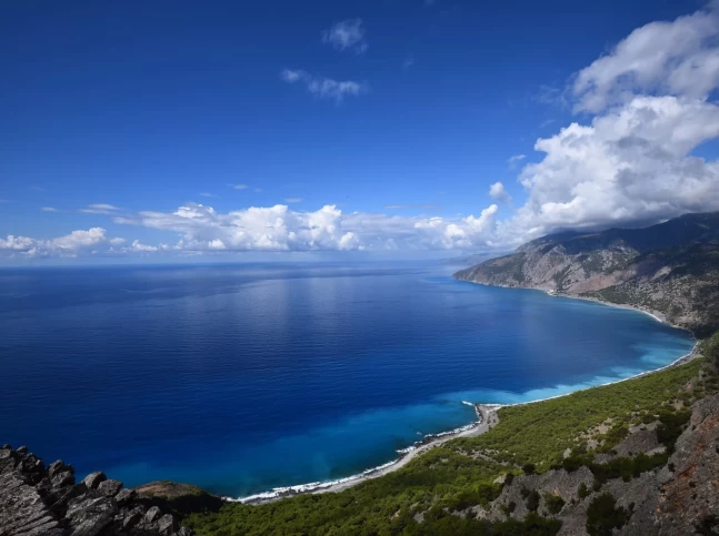 crete coastline