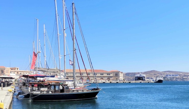 sailing ship syros